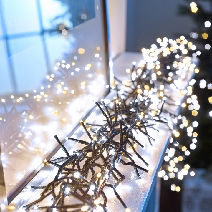 720 LEDs Christmas Cluster Lights