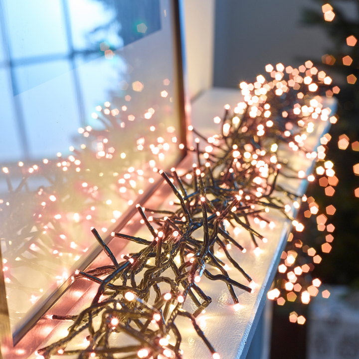 1500 LEDs Christmas Cluster Lights