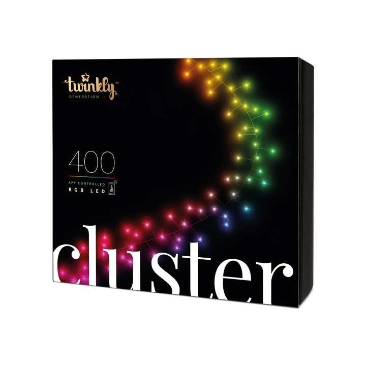 Twinkly 400 LEDs Christmas Cluster Lights