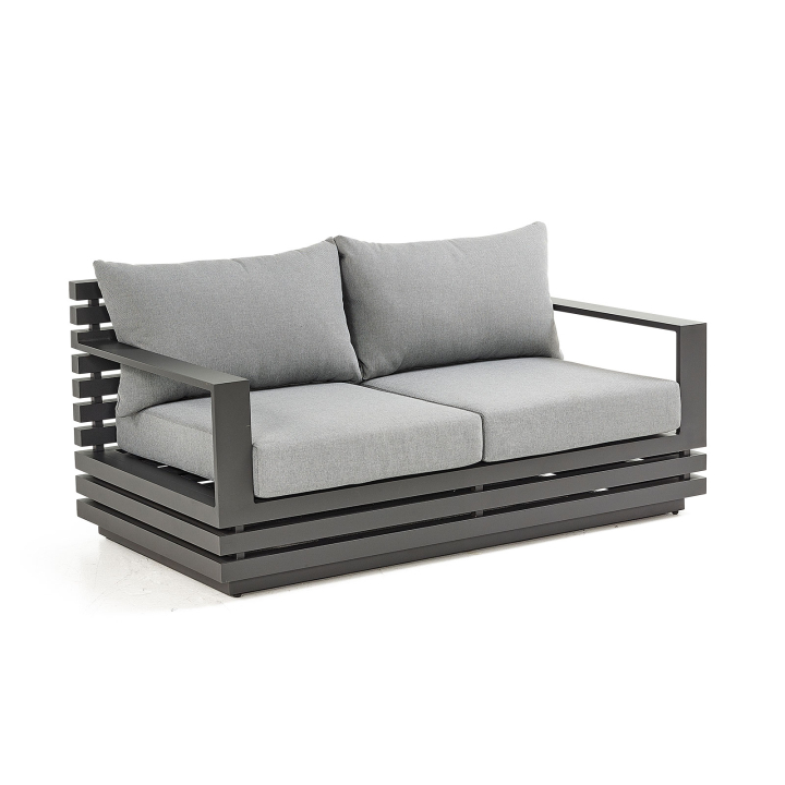 San Marino Aluminium Lounging 2 Seat Sofa