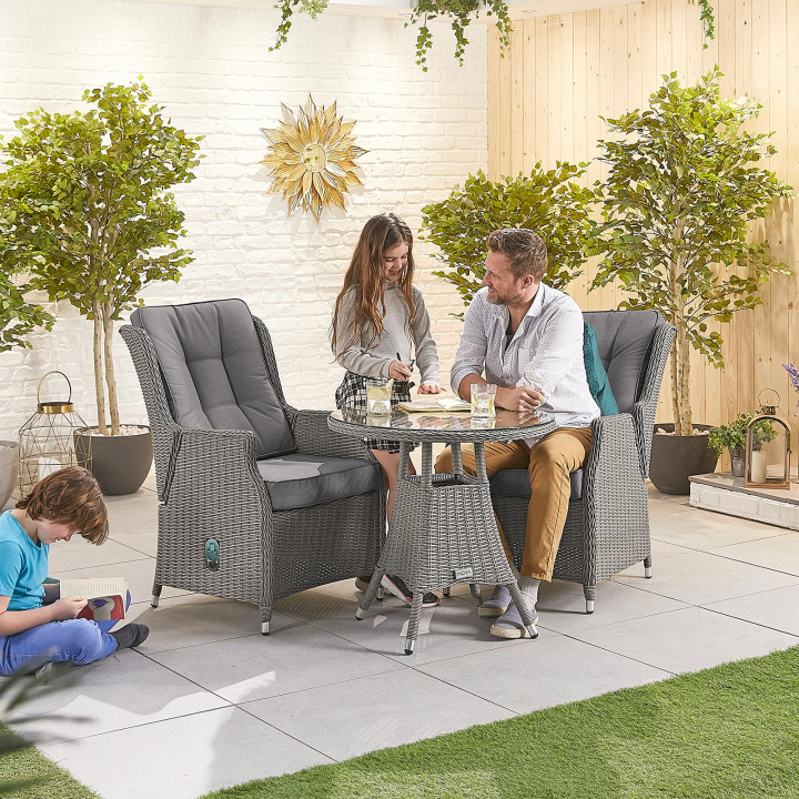 Carolina 2 Seat Rattan Bistro Set