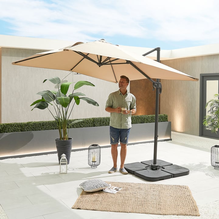 Apollo Aluminium Cantilever Parasol
