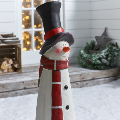 Small Mr Snow Christmas Snowman Figure