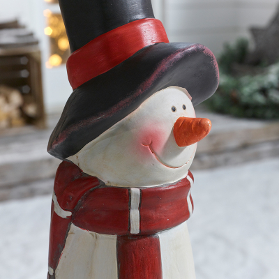 Large Mr Snow Christmas Snowman Figure