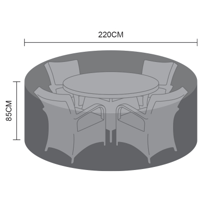 Winter Cover for 4 Seat Round Dining Set