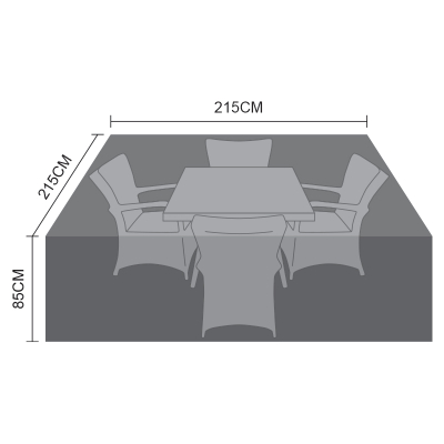 Winter Cover for 4 Seat Square Dining Set