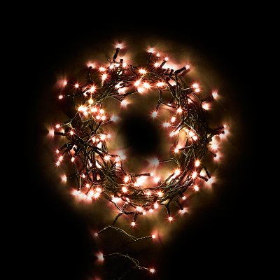 600 LEDs Christmas String Lights in Copper Glow