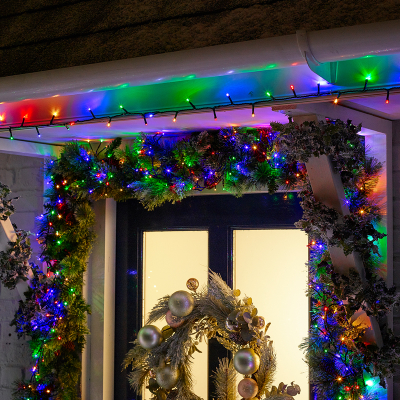 600 LEDs Christmas String Lights in Multi Colour