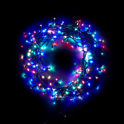 1000 LEDs Christmas String Lights in Multi Colour