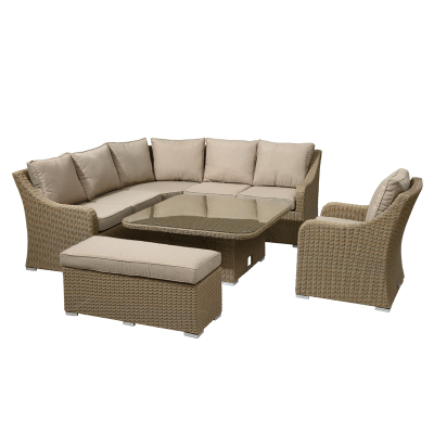 Winter Cover for Large Deluxe Corner Sofa Dining Set