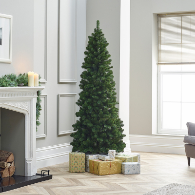 Slim Balsam Fir Green Classic Christmas Tree - 6ft / 180cm