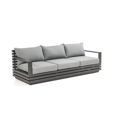 San Marino Aluminium Lounging 3 Seat Sofa