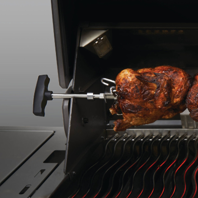 Napoleon BBQ Stainless Steel Heavy Duty Rotisserie Kit for Rogue® BBQ
