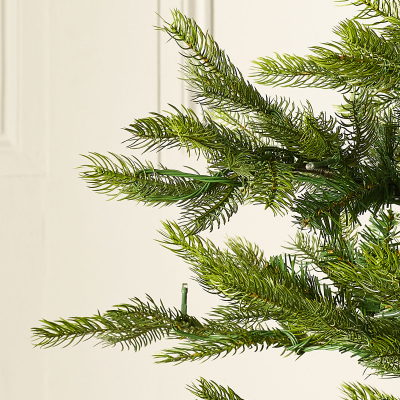 Pre Lit Calgary Fir Green Classic Christmas Tree - 6ft / 180cm