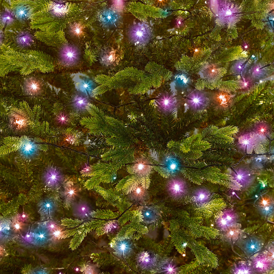 1000 LEDs Christmas String Lights in Rainbow
