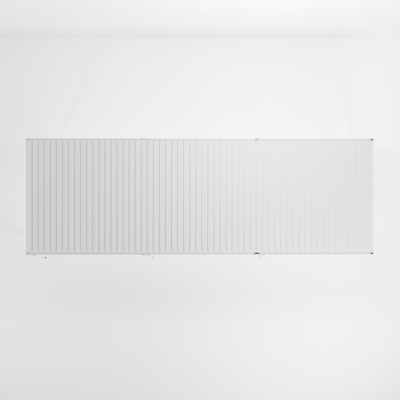 Titan Aluminium Metal Pergola in Chalk White - 9.0m x 3.0m Free Standing