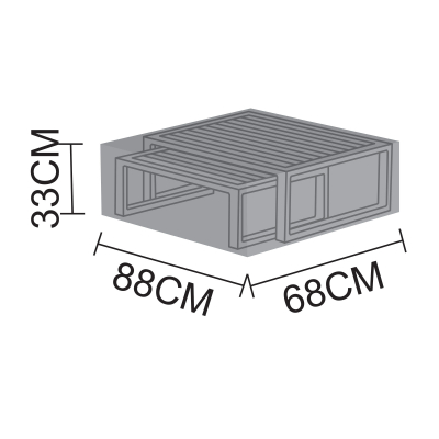 Winter Cover for Low Back Corner Lounging Set