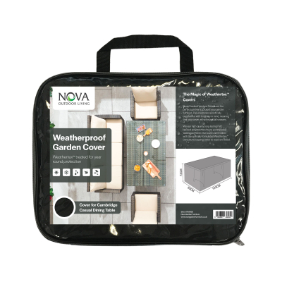 Winter Cover for Standard Rectangular Lounge Dining Table