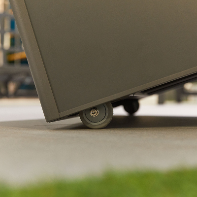 Medium Aluminium Storage Box in Graphite Grey