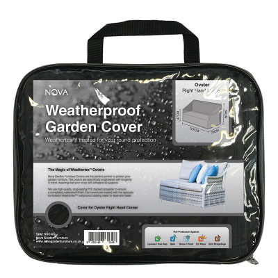 Winter Cover for High Back Right Hand Lounge Dining Piece
