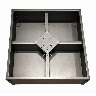 Stone Fill Cantilever Parasol Base - Grey