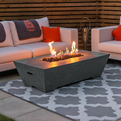 Nova - Gladstone Rectangular Gas Fire Pit
