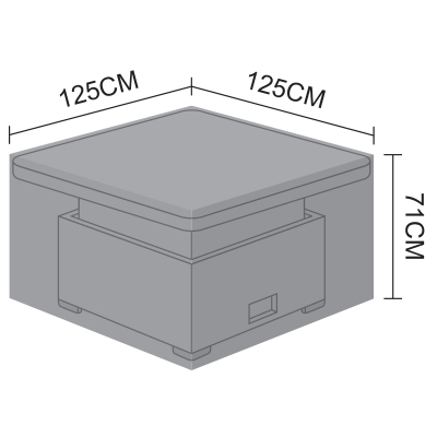 Winter Cover for Large Deluxe Corner Sofa Dining Set
