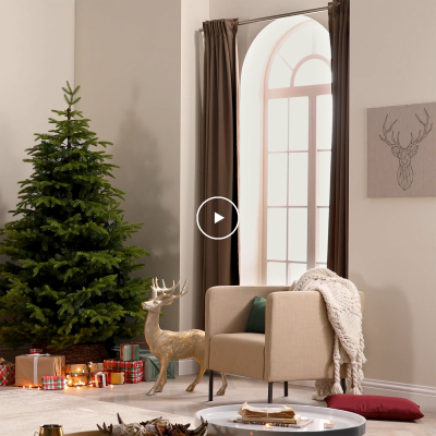 8ft Brewer Spruce Green Christmas Tree (240cm)