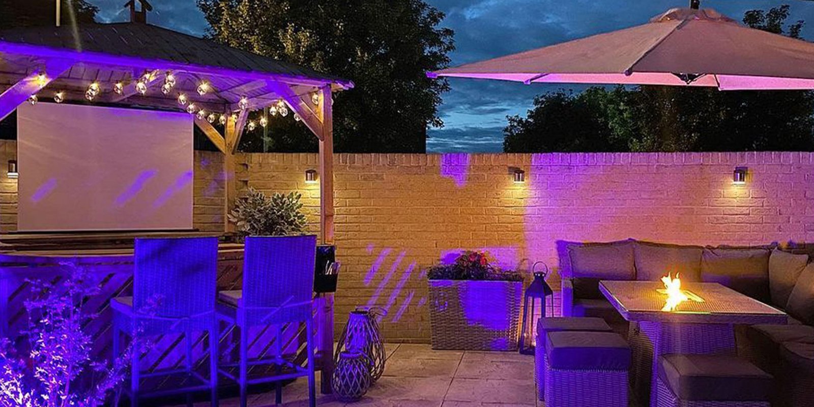 Create An Outdoor Cinema Space In Your Garden