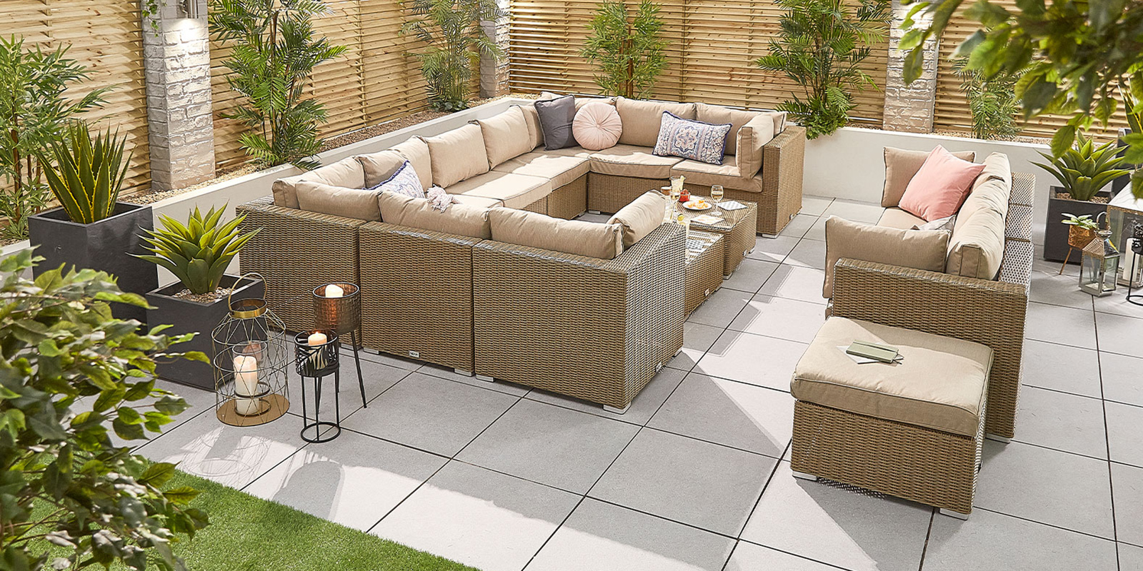 White Stores Garden Furniture vs. Argos Garden Furniture